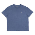 POLO RALPH LAUREN Womens Blue Crew Neck Short Sleeve T-Shirt M Casual Cotton