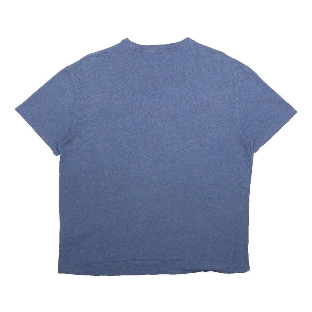 POLO RALPH LAUREN Womens Blue Crew Neck Short Sleeve T-Shirt M Casual Cotton