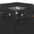 TRUE RELIGION Womens Shorts Black Casual Denim XS W24 Cut-Off Summer