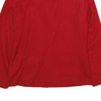 SUMMIT HILL Womens Red Wool Jacket UK 12 Zip Classic Tailored Plain