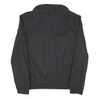 LEVI'S Womens Black Zip Jacket L Polyester Blend Plain Casual Outerwear