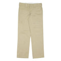 DICKIES Chino Mens Trousers Beige Regular Straight W28 L29