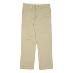 DICKIES Chino Mens Trousers Beige Regular Straight W28 L29