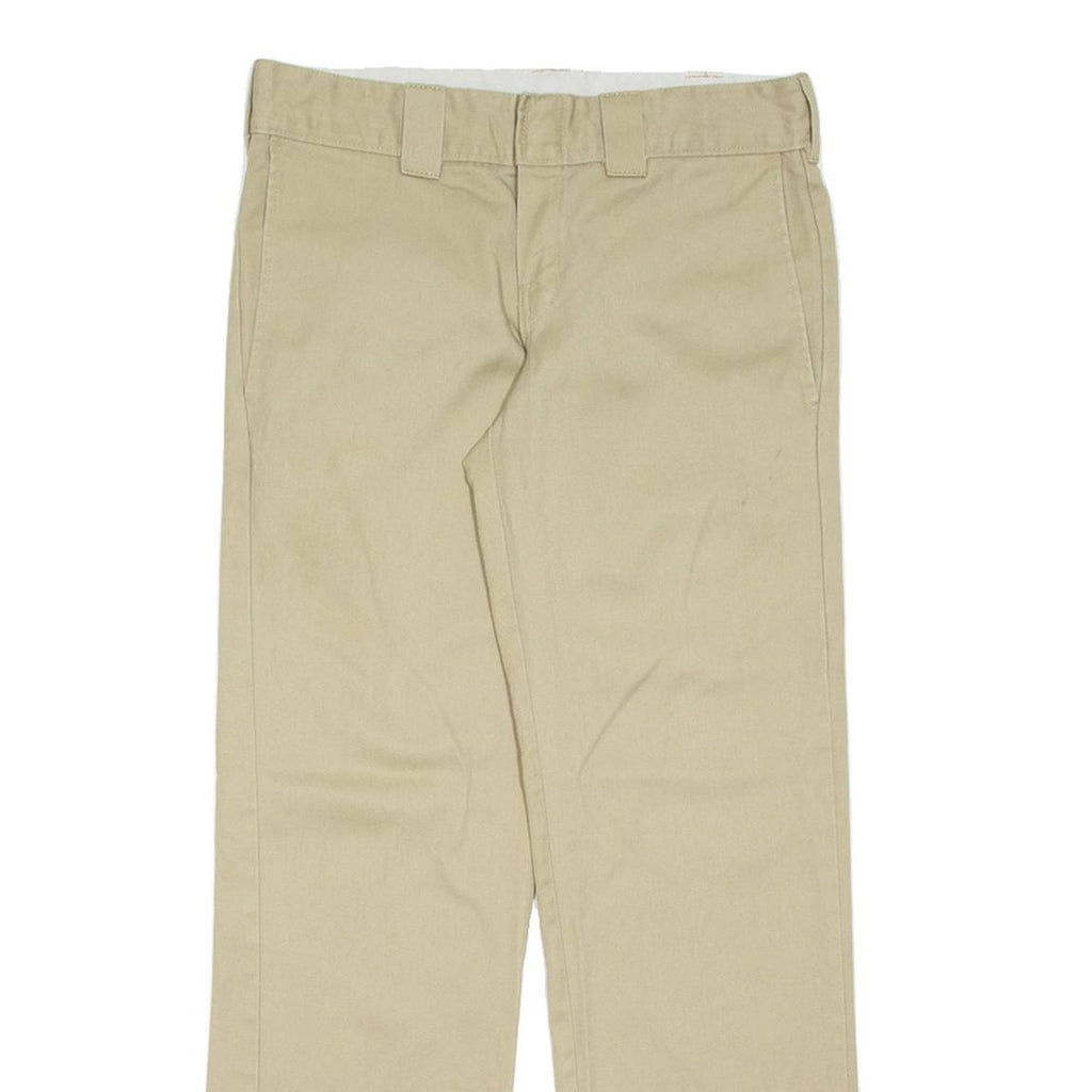 DICKIES Chino Mens Trousers Beige Regular Straight W28 L29
