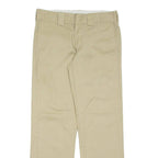 DICKIES Chino Mens Trousers Beige Regular Straight W28 L29