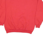 HANES Mens Red National Champions Ohio State Buckeyes Crew Neck L Sweatshirt