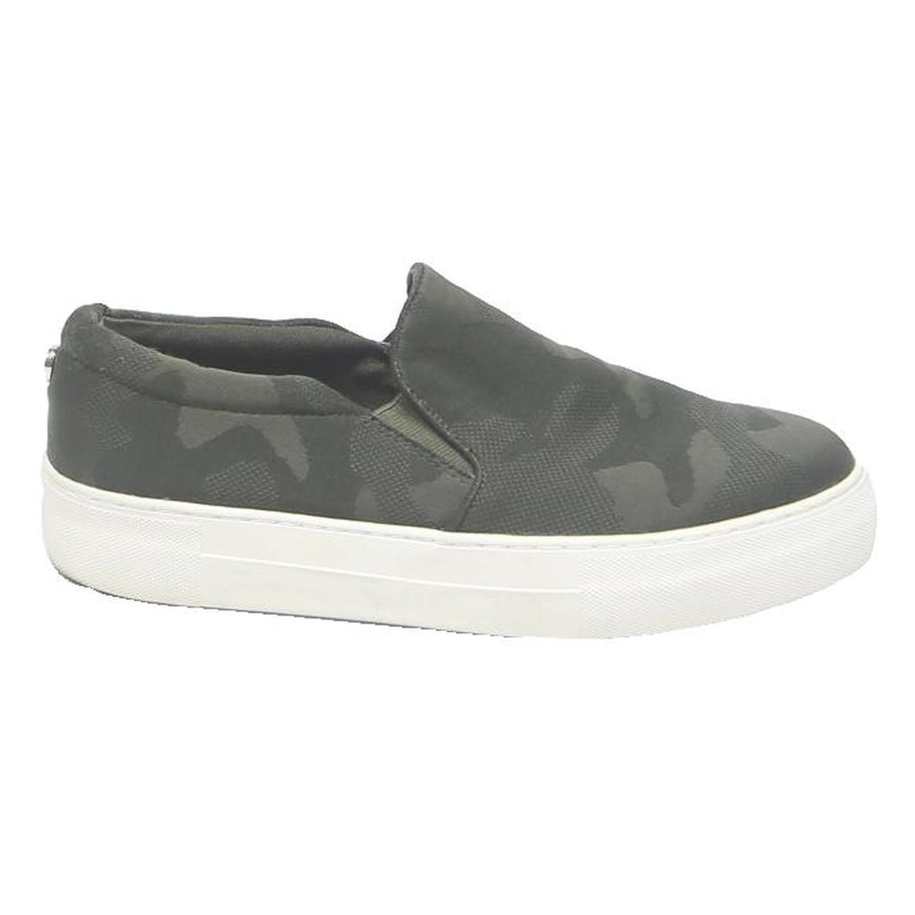STEVE MADDEN Womens Slip-On Trainers Grey Camouflage Synthetic UK 5.5 Casual