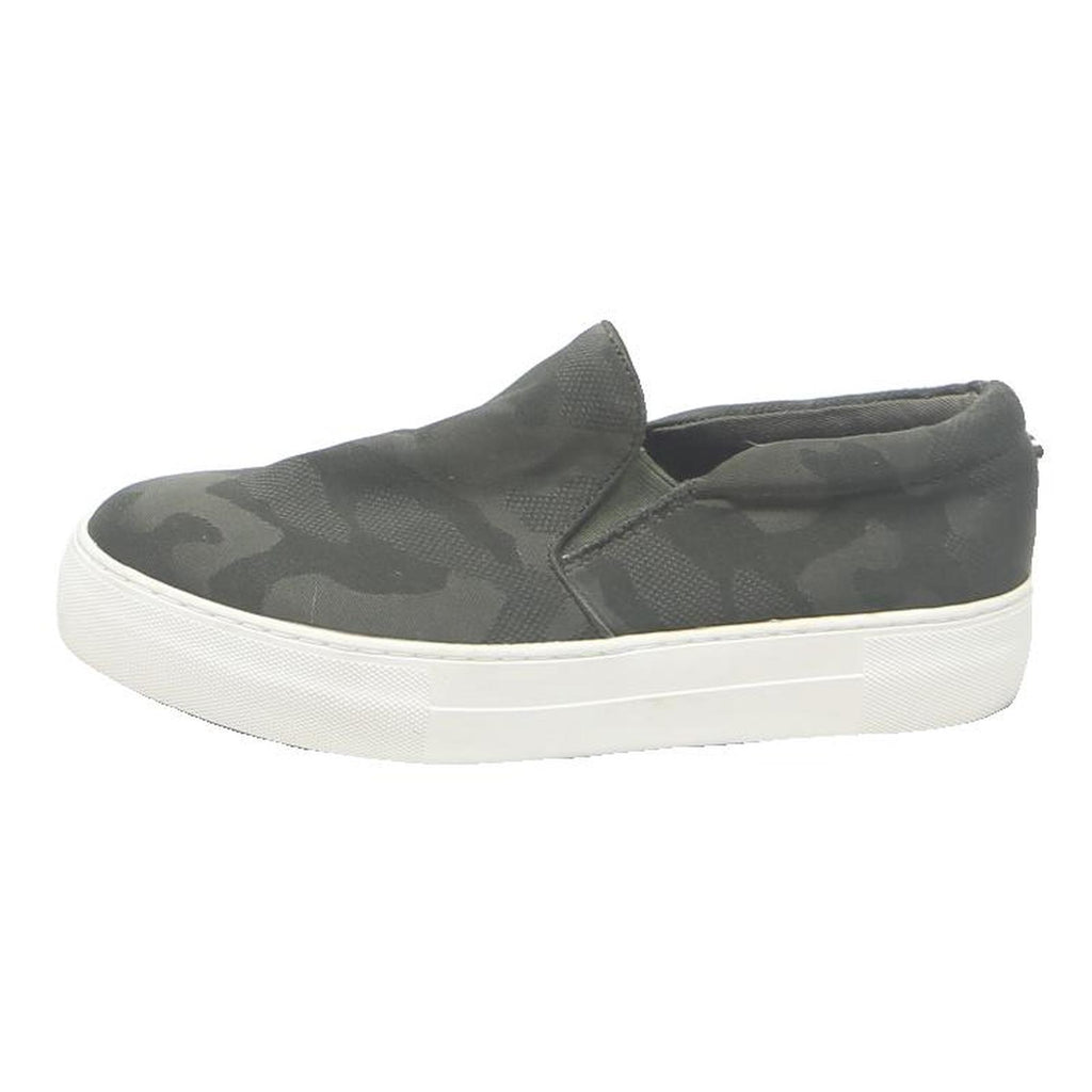 STEVE MADDEN Womens Slip-On Trainers Grey Camouflage Synthetic UK 5.5 Casual