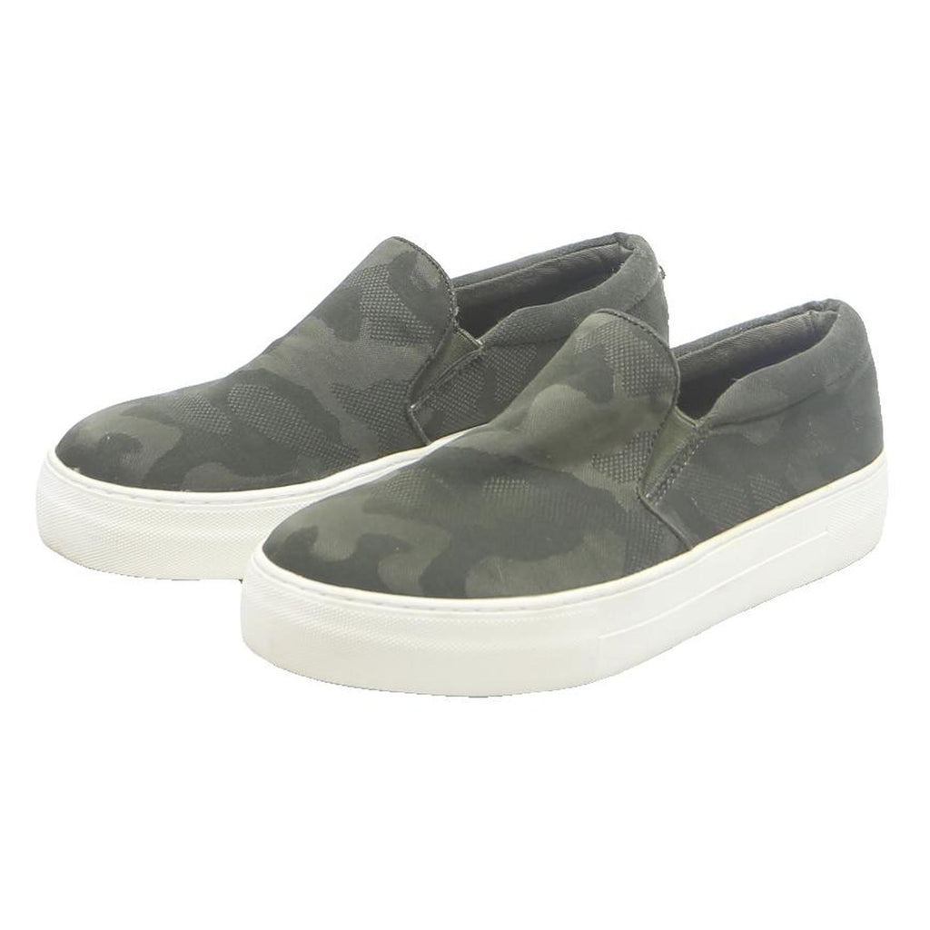 STEVE MADDEN Womens Slip-On Trainers Grey Camouflage Synthetic UK 5.5 Casual