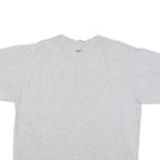 NIKE Mens Grey Air Force Volleyball Graphic T-Shirt L Crew Neck Short Sleeve