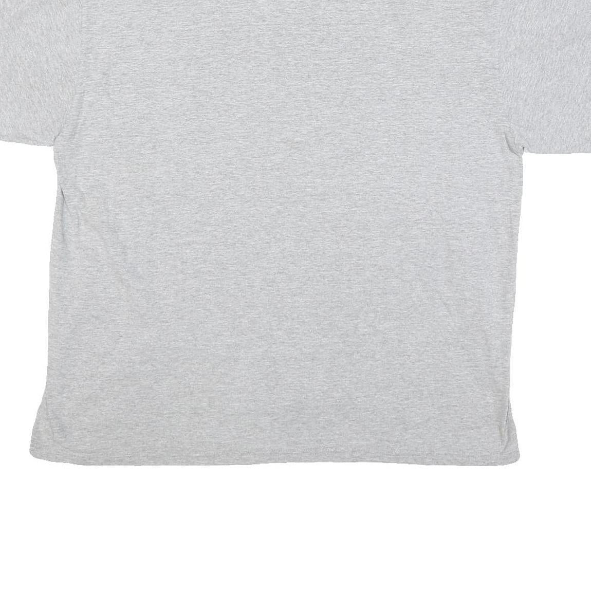 NIKE Mens Grey Air Force Volleyball Graphic T-Shirt L Crew Neck Short Sleeve