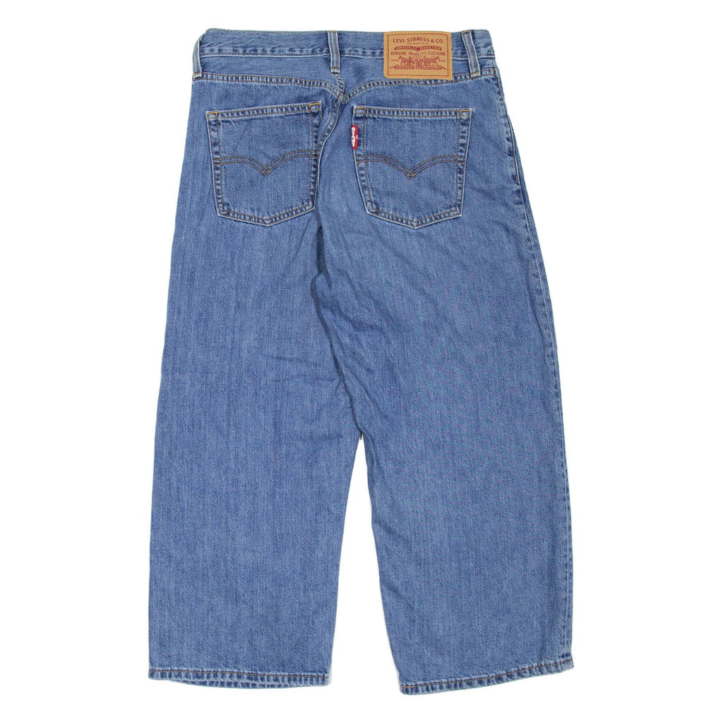 LEVI'S BIG E Womens Jeans Blue Loose Straight W30 L22