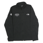 THE NORTH FACE Mens Black Cotton Zip Jacket L Classic Logo California Armenian