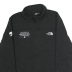 THE NORTH FACE Mens Black Cotton Zip Jacket L Classic Logo California Armenian