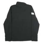 THE NORTH FACE Mens Black Cotton Zip Jacket L Classic Logo California Armenian