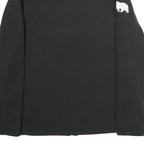 THE NORTH FACE Mens Black Cotton Zip Jacket L Classic Logo California Armenian