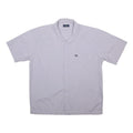 FRED PERRY Mens White Cotton Shirt XL Classic Short Sleeve Button Pocket