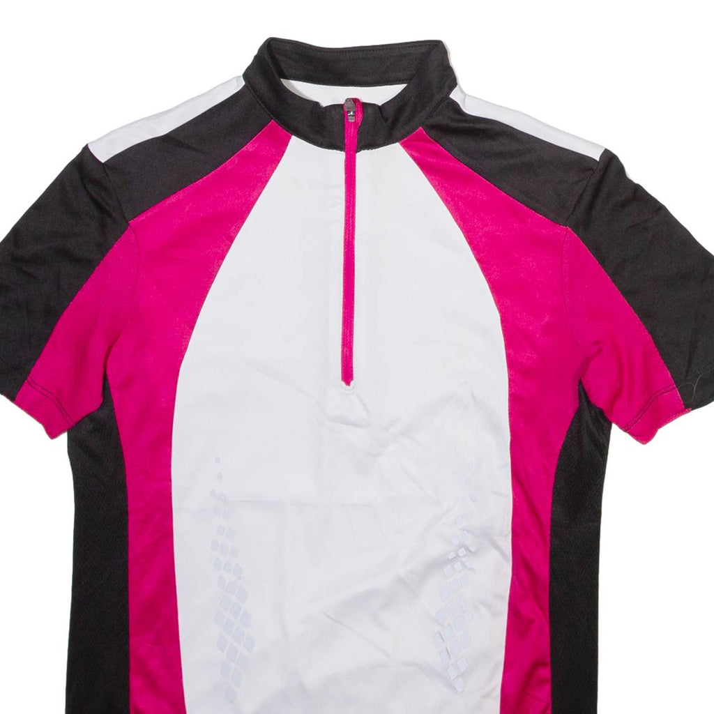 CRANE Womens Jersey White 1/4 Zip XXS