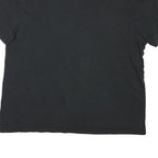 CHAMPION Mens Black Graphic T-Shirt XL Short Sleeve Crew Neck Cotton Blend