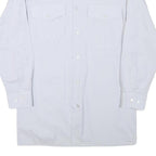 SCHILD Mens White Cotton Blend Shirt S Classic Long Sleeve Button Shirt