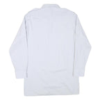 SCHILD Mens White Cotton Blend Shirt S Classic Long Sleeve Button Shirt