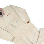 CARHARTT Mens Beige Workwear Cotton Blend Dungarees XL W48 L28 Heavy Duty