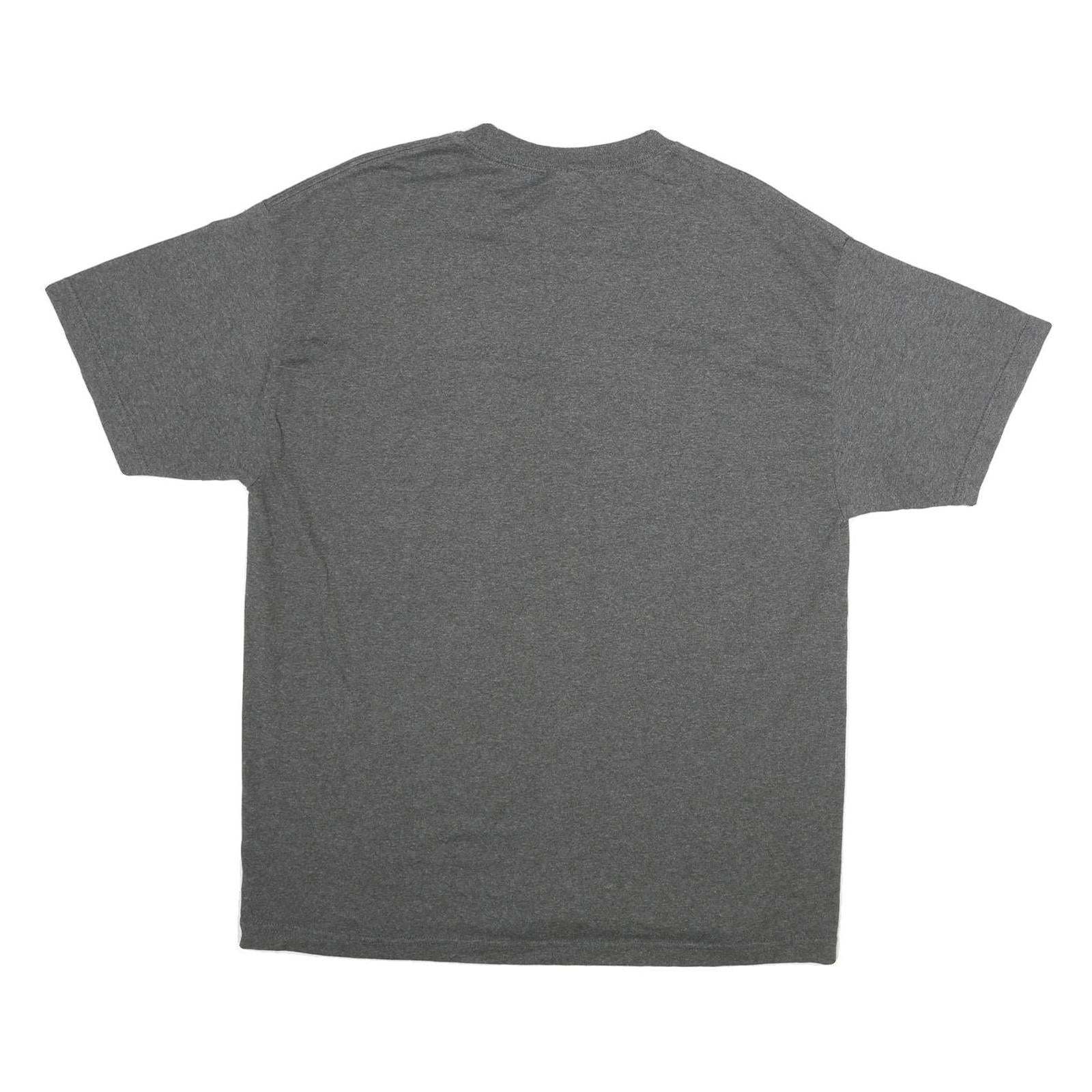 NHL Mens Grey Canadiens Graphic T-Shirt XL Short Sleeve Crew Neck Cotton