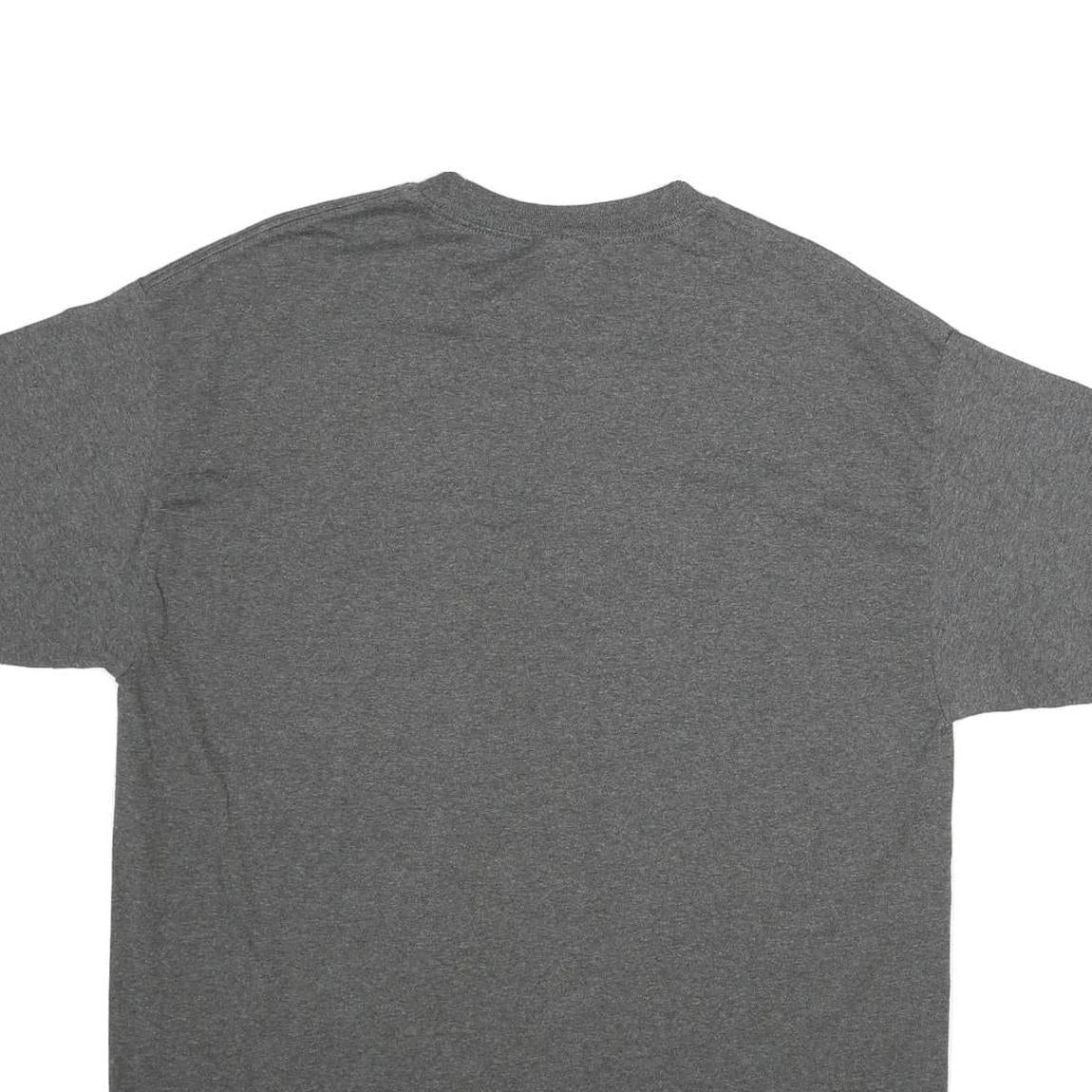 NHL Mens Grey Canadiens Graphic T-Shirt XL Short Sleeve Crew Neck Cotton