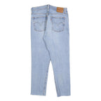 LEVI'S 501 Womens Jeans Blue Regular Straight Denim Light W27 L24 Button