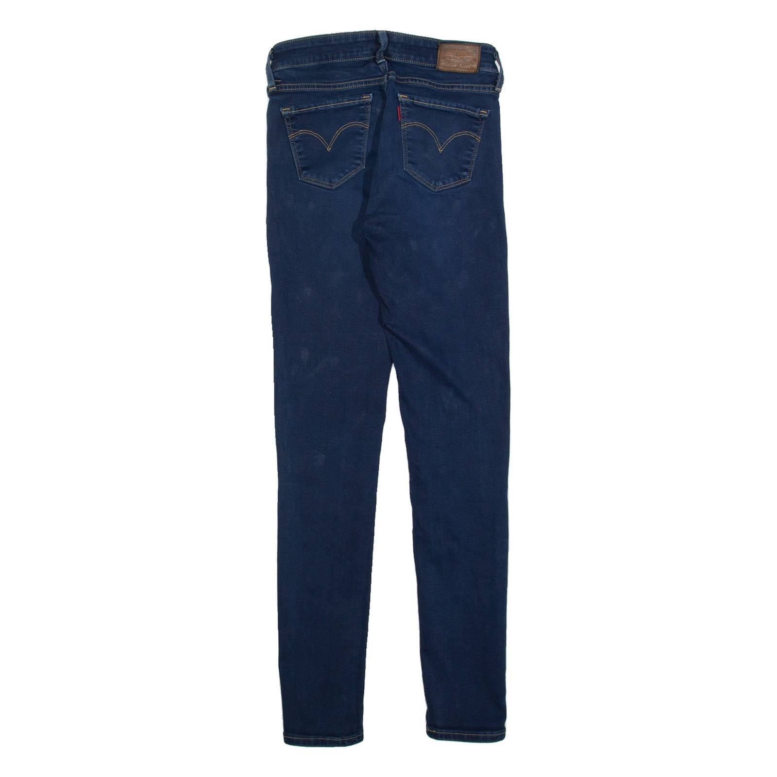 LEVI'S Womens Jeans Blue Regular Skinny W24 L30