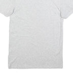 LACOSTE Mens Grey Crew Neck Short Sleeve T-Shirt M Cotton Casual Essential