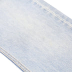 LEVI'S 505 Mens Jeans Blue Regular Straight Denim Light W34 L34 Zip Cotton