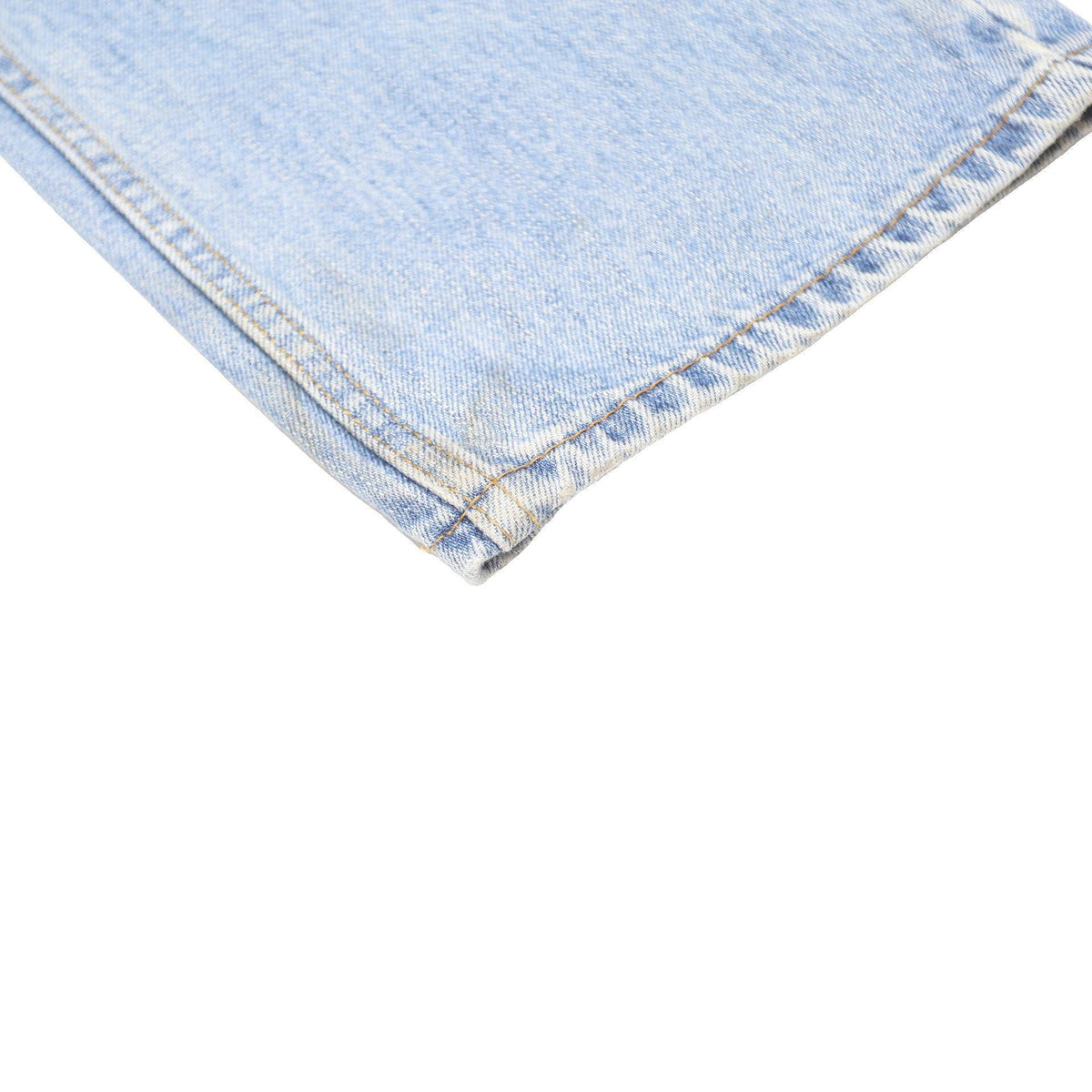 LEVI'S 505 Mens Jeans Blue Regular Straight Denim Light W34 L34 Zip Cotton