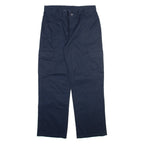 DICKIES Cargo Mens Trousers Blue Regular Straight W32 L30