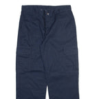 DICKIES Cargo Mens Trousers Blue Regular Straight W32 L30