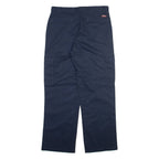 DICKIES Cargo Mens Trousers Blue Regular Straight W32 L30
