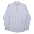 HUGO BOSS Mens Blue Shirt M Cotton Formal Long Sleeve Classic