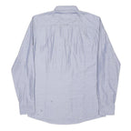 HUGO BOSS Mens Blue Shirt M Cotton Formal Long Sleeve Classic