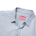 HUGO BOSS Mens Blue Shirt M Cotton Formal Long Sleeve Classic