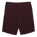 Mens Burgundy Casual Woven Shorts L W37 Classic Fit Summer Wear