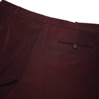 Mens Burgundy Casual Woven Shorts L W37 Classic Fit Summer Wear