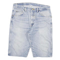 WRANGLER Mens Denim Blue Casual Shorts L W32 Classic Cotton Blend