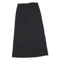 KAPPAHI Womens Black Straight Knee Length Polyester Blend Skirt M Classic