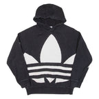 ADIDAS Womens Black Hoodie M