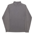 CARHARTT Mens Grey Long Sleeve Crew Neck Cotton T-Shirt M Casual Workwear