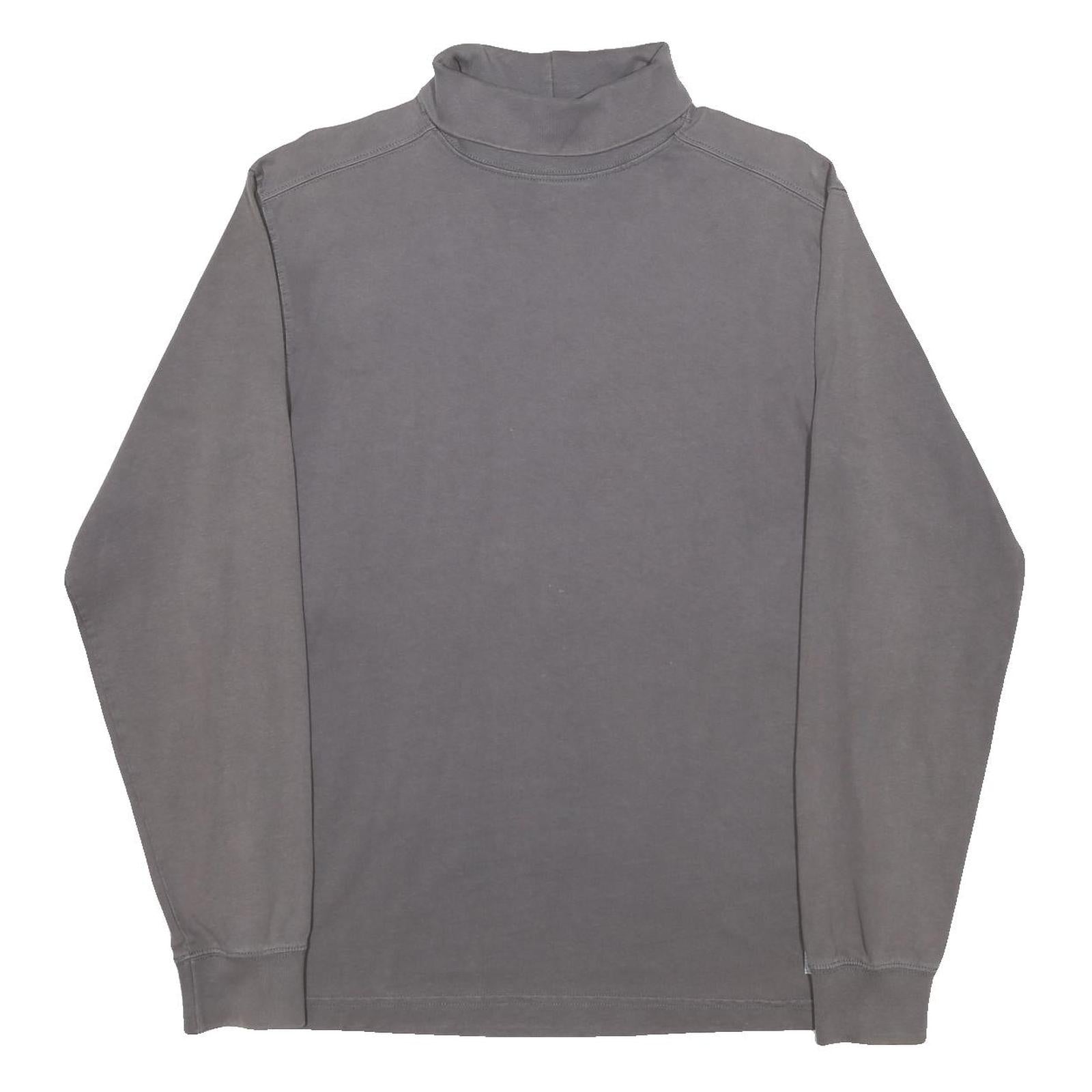 CARHARTT Mens Grey Long Sleeve Crew Neck Cotton T-Shirt M Casual Workwear
