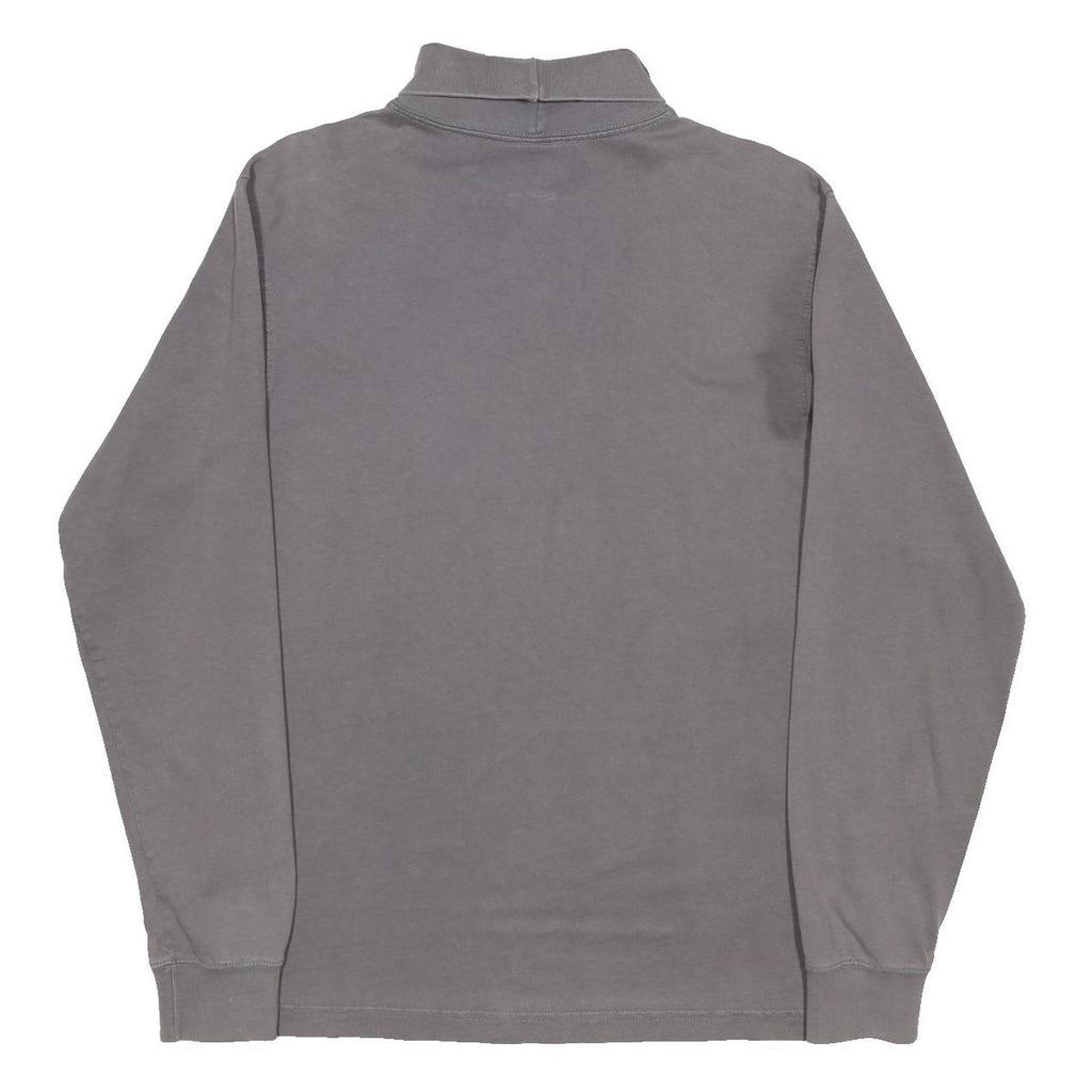 CARHARTT Mens Grey Long Sleeve Crew Neck Cotton T-Shirt M Casual Workwear