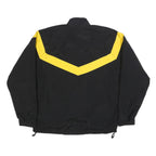 NIB Womens Black & Yellow U.S. Army Zip Nylon Jacket M Casual Outerwear