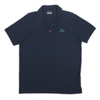 KAPPA Mens Blue Polo Shirt Short Sleeve Cotton L Basic Casual