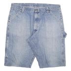 WRANGLER Mens Denim Blue Casual Shorts 3XL W38 Cotton Blend Workwear